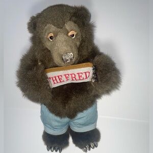 Bintage disney the Fred of the country brown bear with Blue Shorts